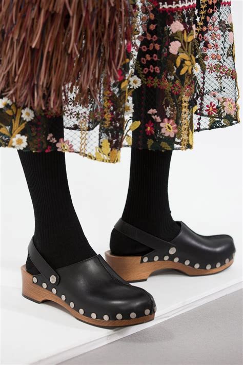 dior paris style clogs